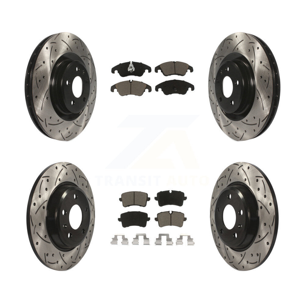Transit Auto KDC-100527 Disc Brake Kit for 2013 Audi A6 - Front and Rear product image