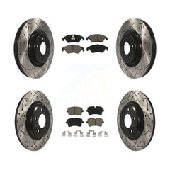 Transit Auto KDC-100527 Disc Brake Kit for 2013 Audi A6 - Front and Rear product image