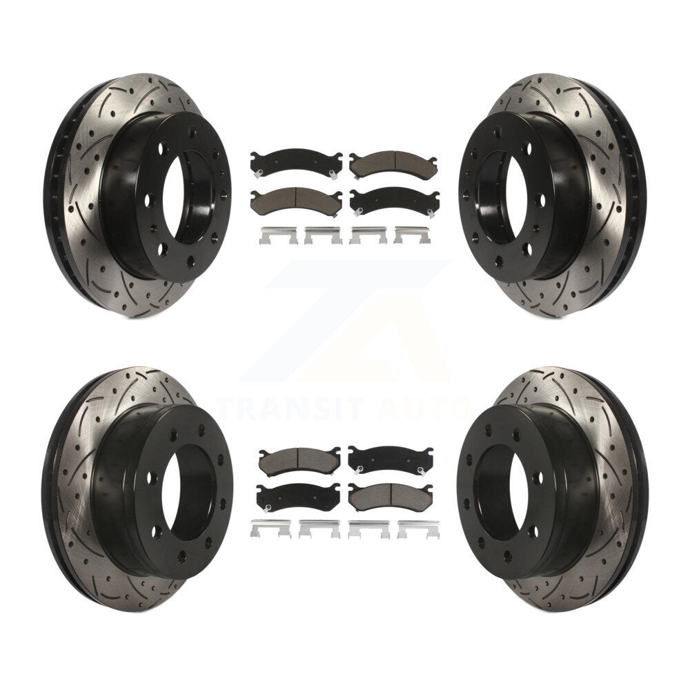 Transit Auto KDC-100528 Disc Brake Kit for 1999-2013 Chevrolet Suburban 2500, GMC Yukon XL 2500, Chevrolet Silverado 2500 HD & more - Front and Rear product image