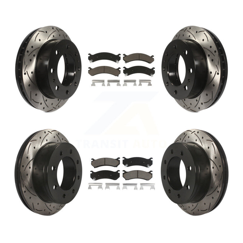 Transit Auto KDC-100528 Disc Brake Kit for 1999-2013 Chevrolet Suburban 2500, GMC Yukon XL 2500, Chevrolet Silverado 2500 HD & more - Front and Rear product image