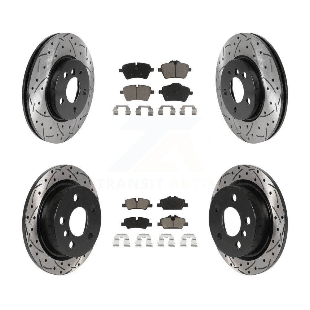 Transit Auto KDC-100533 Disc Brake Kit for 2015-2016 Mini Cooper - Front and Rear product image
