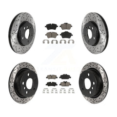 Transit Auto KDC-100533 Disc Brake Kit for 2015-2016 Mini Cooper - Front and Rear product image