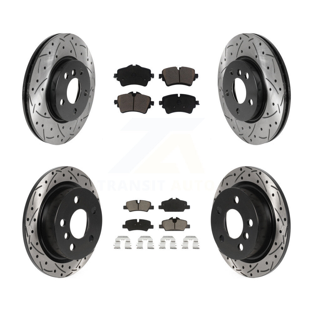 Transit Auto KDC-100534 Disc Brake Kit for 2015-2021 Mini Cooper - Front and Rear product image