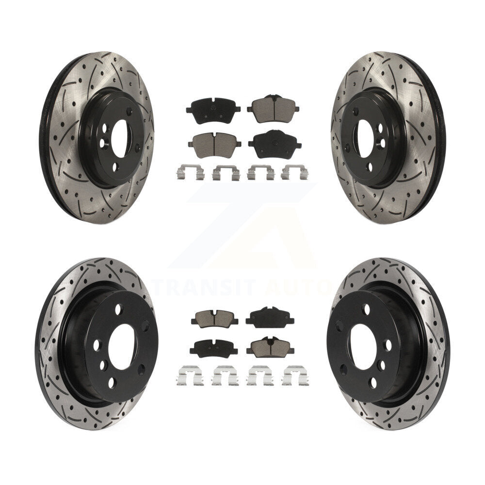 Transit Auto KDC-100536 Disc Brake Kit for 2015 Mini Cooper - Front and Rear product image