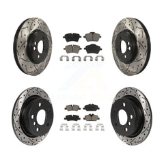 Transit Auto KDC-100536 Disc Brake Kit for 2015 Mini Cooper - Front and Rear product image