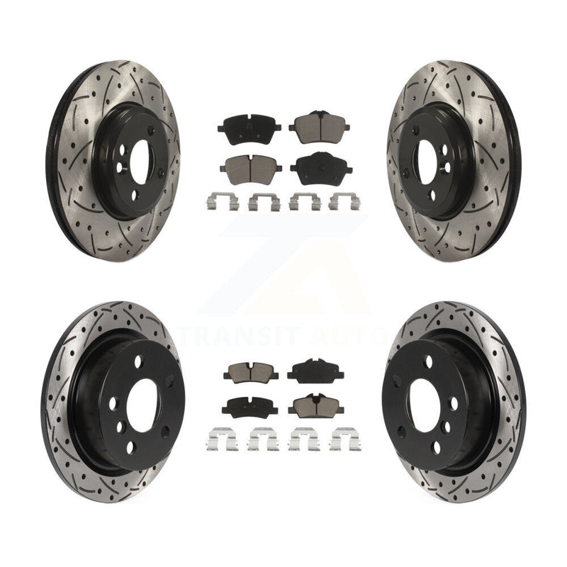 Transit Auto KDC-100536 Disc Brake Kit for 2015 Mini Cooper - Front and Rear product image