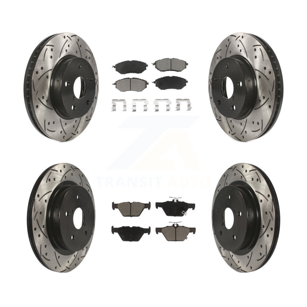 Transit Auto KDC-100543 Disc Brake Kit for 2015 Subaru Legacy - Front and Rear product image