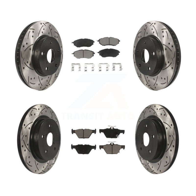 Transit Auto KDC-100543 Disc Brake Kit for 2015 Subaru Legacy - Front and Rear product image