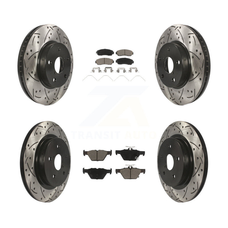 Transit Auto KDC-100544 Disc Brake Kit for 2016-2019 Subaru Legacy - Front and Rear product image