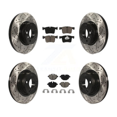 Transit Auto KDC-100547 Disc Brake Kit for 2011-2018 BMW X4, BMW X3 - Front and Rear product image