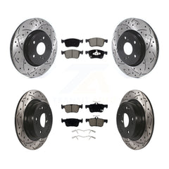 Transit Auto KDC-100549 Disc Brake Kit for 2018-2024 Honda Accord - Front and Rear product image