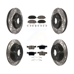 Transit Auto KDC-100550 Disc Brake Kit for 2018-2024 Honda Accord - Front and Rear product image