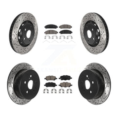 Transit Auto KDC-100556 Disc Brake Kit for 2009-2016 Toyota Venza - Front and Rear product image