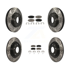 Transit Auto KDC-100557 Disc Brake Kit for 2016-2018 Mazda CX-3 - Front and Rear product image