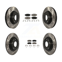 Transit Auto KDC-100558 Disc Brake Kit for 2016-2018 Mazda CX-3 - Front and Rear product image