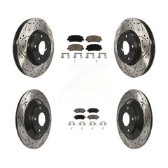 Transit Auto KDC-100559 Disc Brake Kit for 2013-2015 Mazda CX-5 - Front and Rear product image