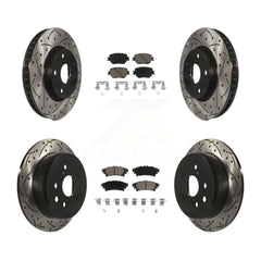 Transit Auto KDC-100564 Disc Brake Kit for 2014-2015 Lexus IS250 - Front and Rear product image