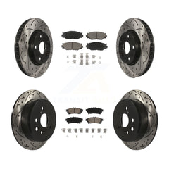 Transit Auto KDC-100565 Disc Brake Kit for 2014-2015 Lexus IS250 - Front and Rear product image