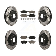 Transit Auto KDC-100570 Disc Brake Kit for 2016-2018 Mazda 6 - Front and Rear product image