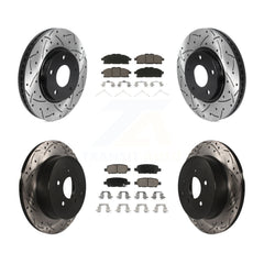 Transit Auto KDC-100571 Disc Brake Kit for 2011-2017 Nissan Quest - Front and Rear product image