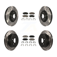 Transit Auto KDC-100574 Disc Brake Kit for 2011-2017 INFINITI QX70, Nissan Murano - Front and Rear product image