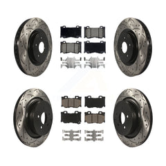 Transit Auto KDC-100575 Disc Brake Kit for 2009-2013 INFINITI FX50 - Front and Rear product image