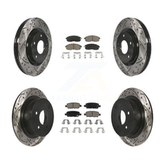 Transit Auto KDC-100576 Disc Brake Kit for 2011-2019 Nissan Juke, Nissan Sentra - Front and Rear product image