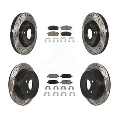 Transit Auto KDC-100577 Disc Brake Kit for 2013-2019 Nissan Sentra - Front and Rear product image