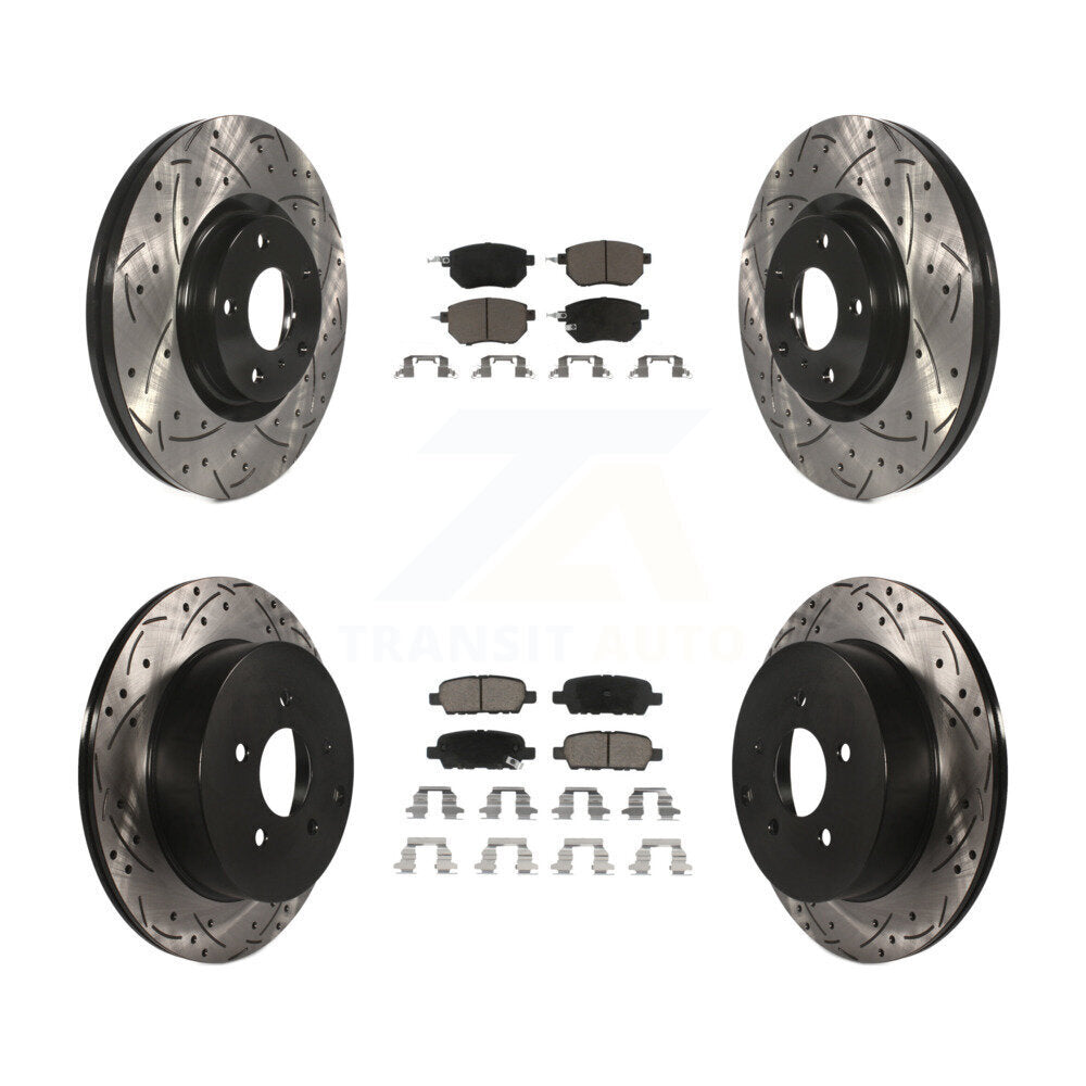 Transit Auto KDC-100578 Disc Brake Kit for 2005-2012 Nissan Murano - Front and Rear product image