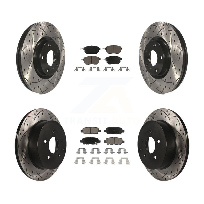 Transit Auto KDC-100578 Disc Brake Kit for 2005-2012 Nissan Murano - Front and Rear product image