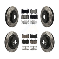 Transit Auto KDC-100579 Disc Brake Kit for 2009-2013 INFINITI G37 - Front and Rear product image