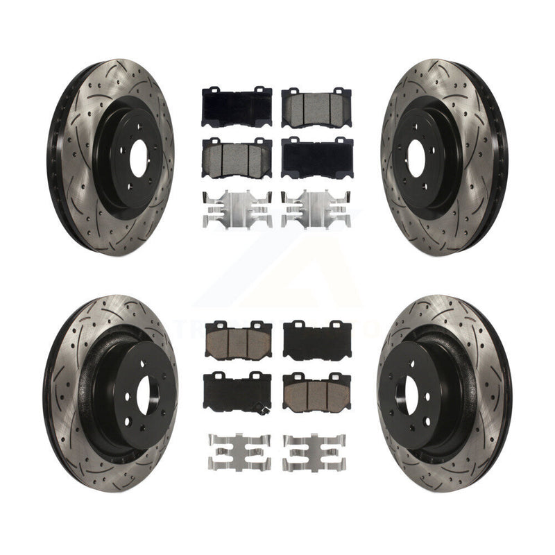 Transit Auto KDC-100579 Disc Brake Kit for 2009-2013 INFINITI G37 - Front and Rear product image