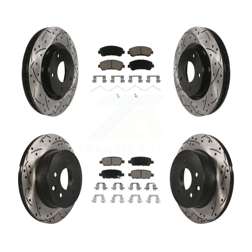 Transit Auto KDC-100582 Disc Brake Kit for 2008-2015 Nissan Rogue Select, Nissan Rogue - Front and Rear product image