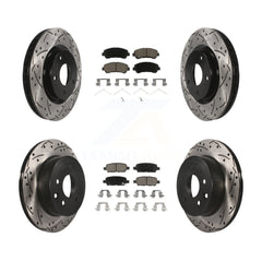 Transit Auto KDC-100582 Disc Brake Kit for 2008-2015 Nissan Rogue Select, Nissan Rogue - Front and Rear product image
