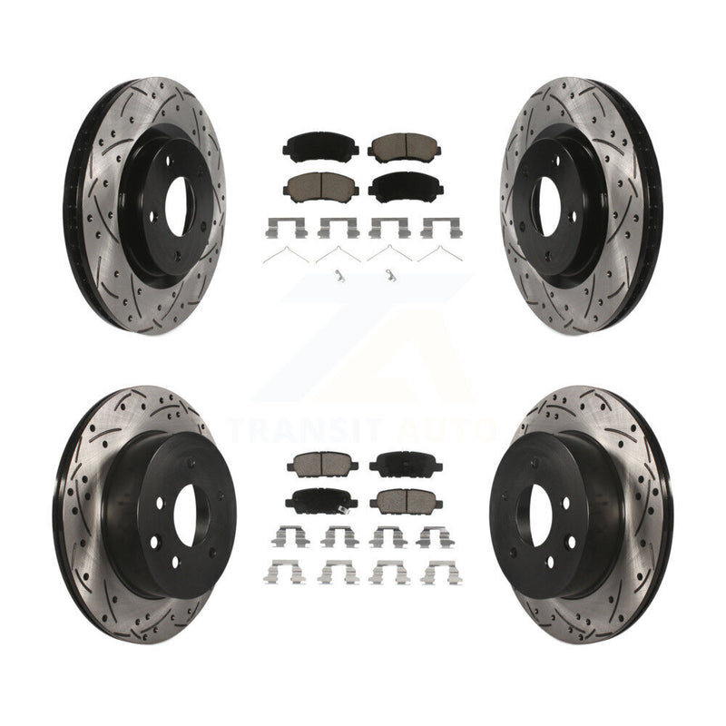Transit Auto KDC-100582 Disc Brake Kit for 2008-2015 Nissan Rogue Select, Nissan Rogue - Front and Rear product image