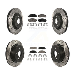 Transit Auto KDC-100583 Disc Brake Kit for 2016-2017 INFINITI QX50 - Front and Rear product image