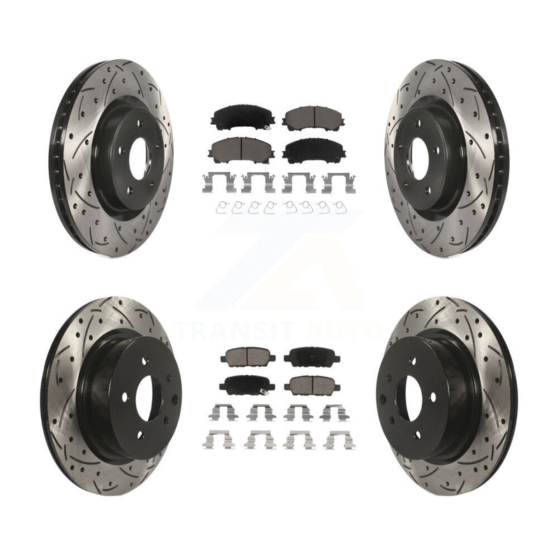 Transit Auto KDC-100583 Disc Brake Kit for 2016-2017 INFINITI QX50 - Front and Rear product image