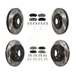 Transit Auto KDC-100590 Disc Brake Kit for 2014-2017 Nissan Juke - Front and Rear product image