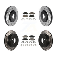 Transit Auto KDC-100591 Disc Brake Kit for 2006-2013 INFINITI FX37, INFINITI FX35, INFINITI FX45 - Front and Rear product image