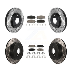 Transit Auto KDC-100592 Disc Brake Kit for 2004-2009 Nissan Quest - Front and Rear product image