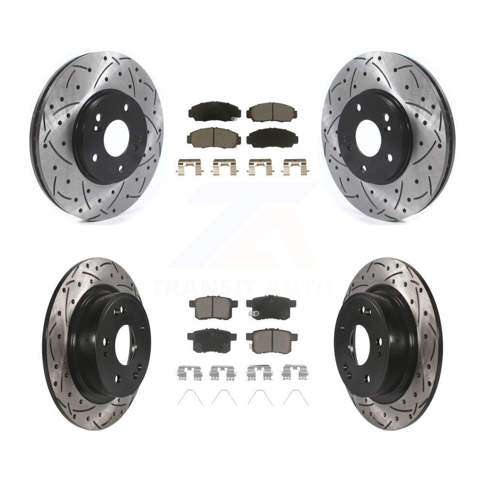 Transit Auto KDC-100597 Disc Brake Kit for 2008-2010 Acura TSX, Honda Accord - Front and Rear product image