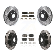 Transit Auto KDC-100597 Disc Brake Kit for 2008-2010 Acura TSX, Honda Accord - Front and Rear product image