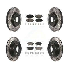 Transit Auto KDC-100599 Disc Brake Kit for 2013-2017 Honda Accord - Front and Rear product image