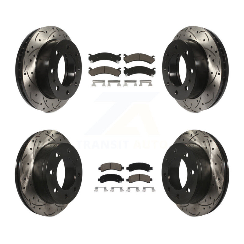 Transit Auto KDC-100605 Disc Brake Kit for 2003-2010 Chevrolet Express 2500, GMC Savana 2500 - Front and Rear product image