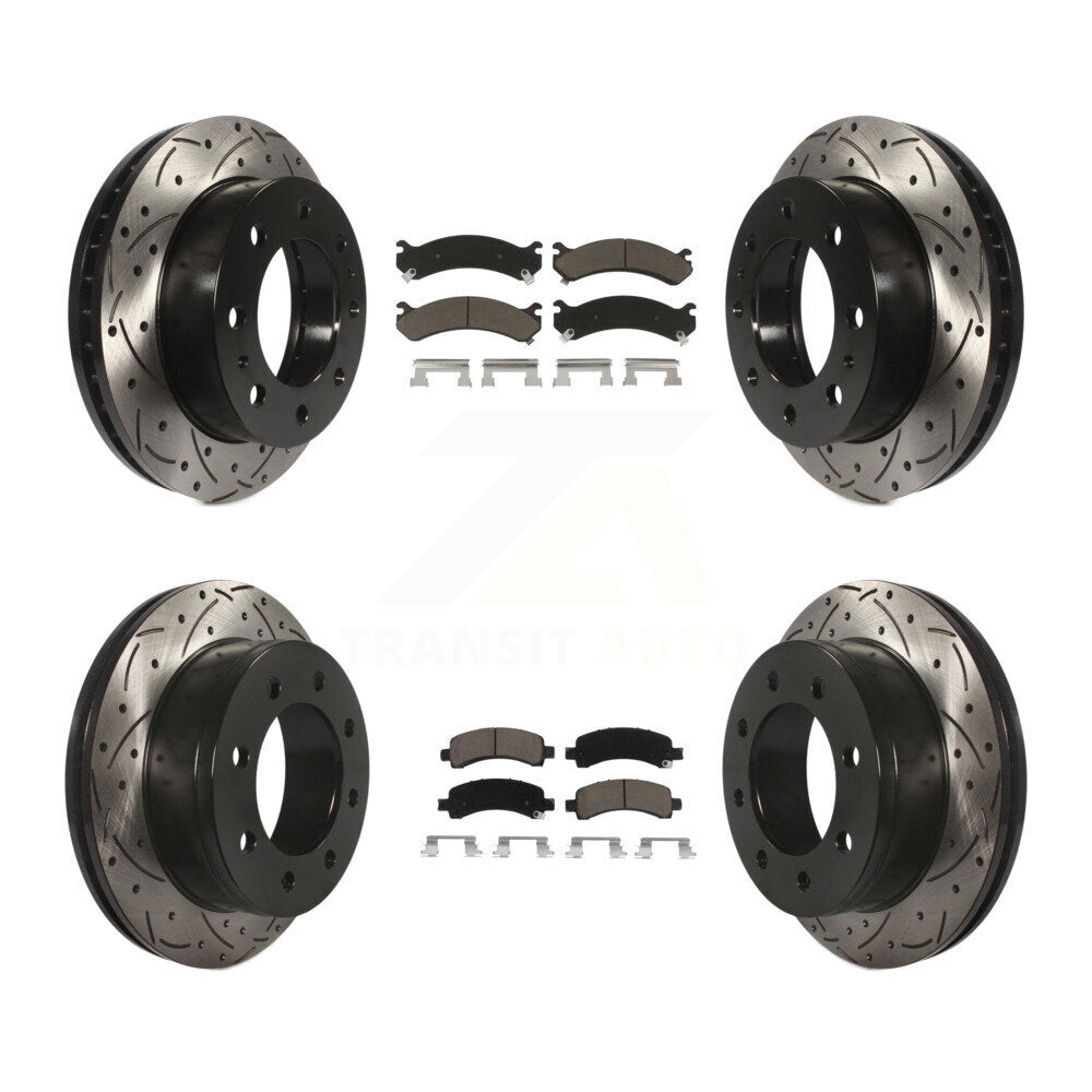 Transit Auto KDC-100606 Disc Brake Kit for 2006-2018 Chevrolet Express 2500, GMC Savana 2500 - Front and Rear product image