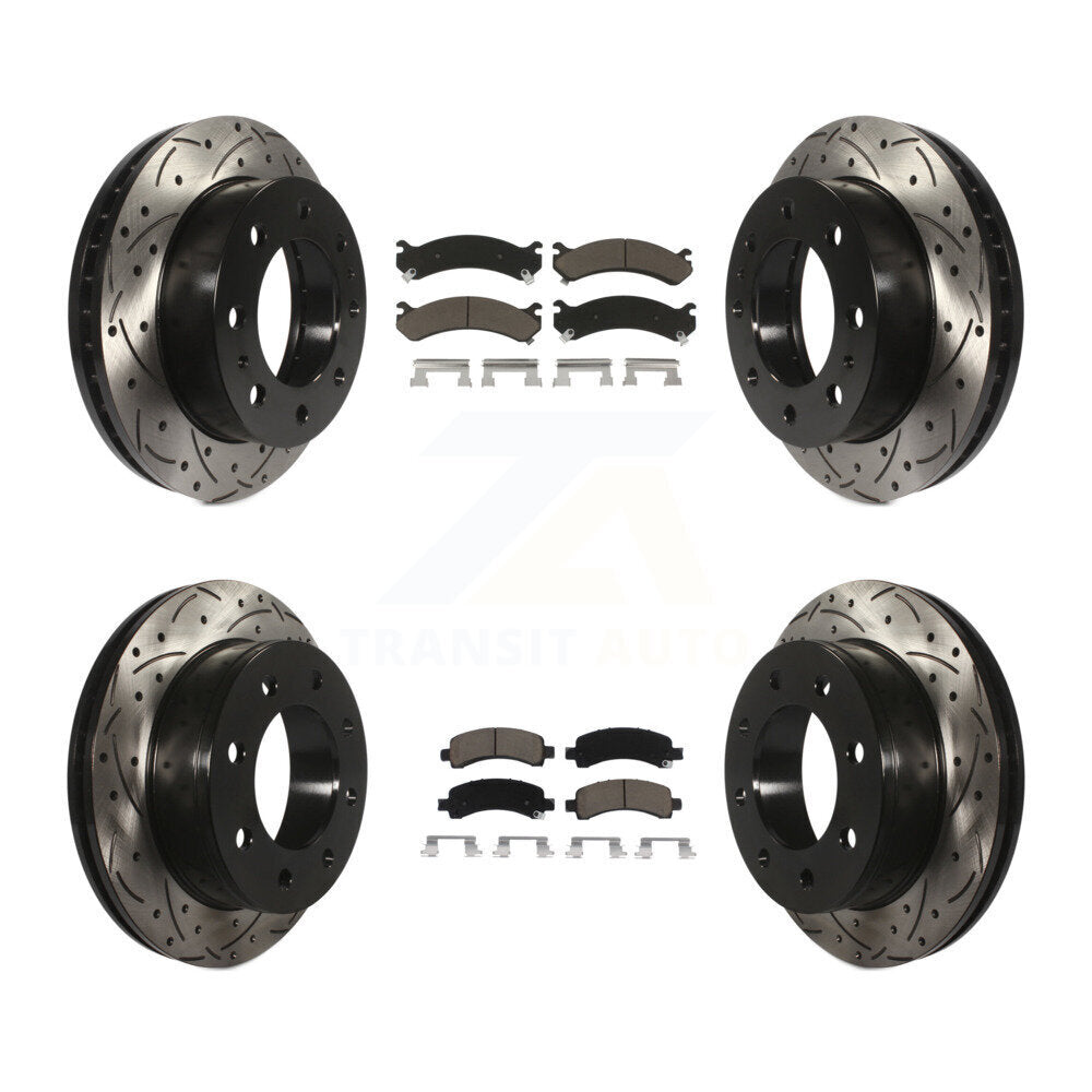 Transit Auto KDC-100607 Disc Brake Kit for 2008-2020 GMC Savana 2500, Chevrolet Express 2500 - Front and Rear product image