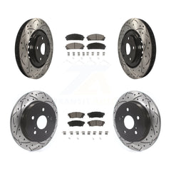 Transit Auto KDC-100608 Disc Brake Kit for 2015-2021 Lexus NX300, Lexus NX200t, Lexus NX300h - Front and Rear product image