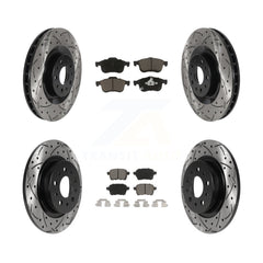 Transit Auto KDC-100609 Disc Brake Kit for 2014-2020 Fiat 500L - Front and Rear product image