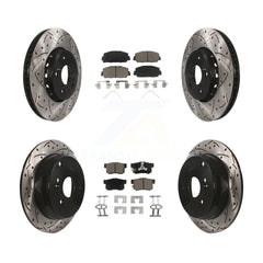 Transit Auto KDC-100610 Disc Brake Kit for 2013-2018 Acura RDX - Front and Rear product image