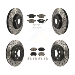 Transit Auto KDC-100613 Disc Brake Kit for 2006-2009 Audi A3, Audi A3 Quattro, Volkswagen Rabbit - Front and Rear product image